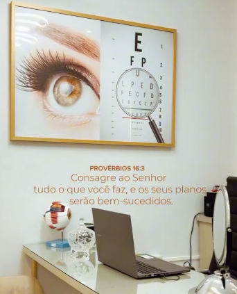 Atendimento optométrico
